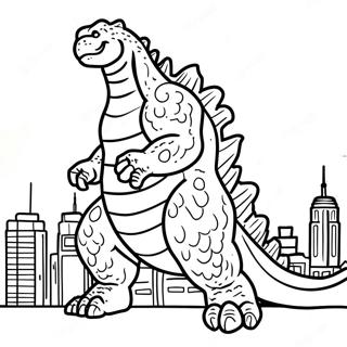 Godzilla Minus One Coloring Page 17911-14600