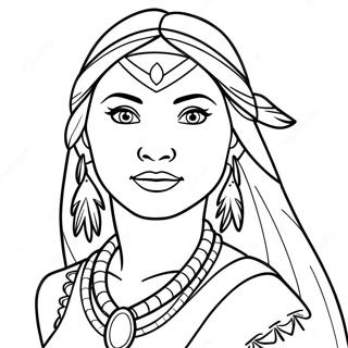 Pocahontas Coloring Pages