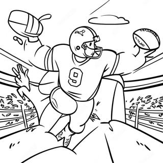 Superbowl Coloring Pages