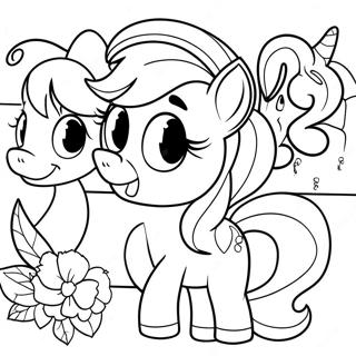 Apple Jack With Friends Coloring Page 17972-14656