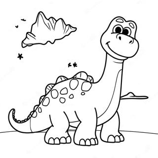 The Good Dinosaur Coloring Page 17981-14647