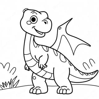 Arlo The Dinosaur Coloring Page 17982-14652