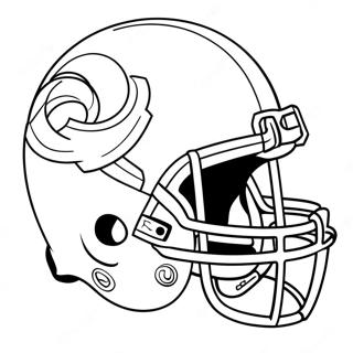 La Rams Logo Coloring Page 18001-14666