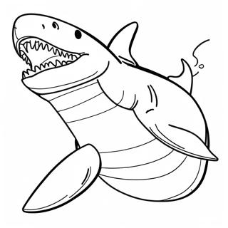 Megalodon Coloring Pages