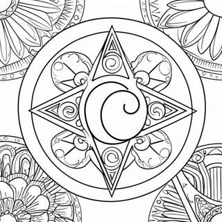 Pagan Symbol Coloring Page 18031-14692