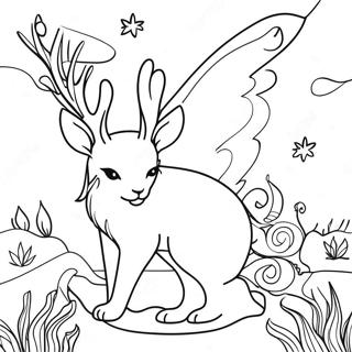 Mystical Pagan Nature Coloring Page 18032-14694