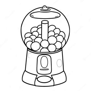 Gumball Machine Coloring Page 18061-14710