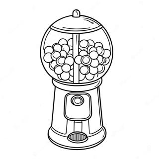 Gumball Machine Coloring Page 18061-14712