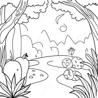 Garden Of Eden Coloring Page 18081-14730