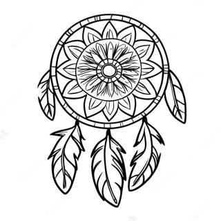 Easy Native American Coloring Pages