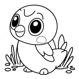 Piplup Coloring Pages