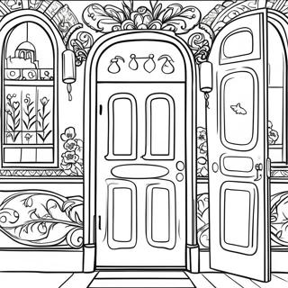 Seek Doors Coloring Pages