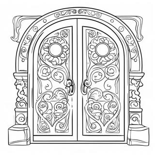 Seek Doors Coloring Pages