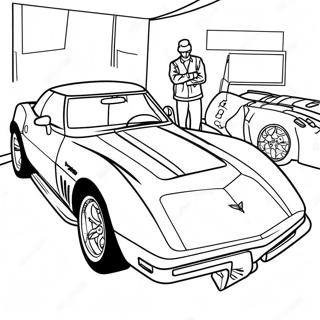 Corvette Coloring Pages