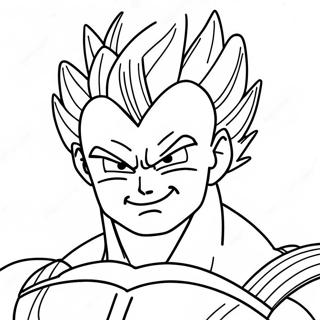 Vegeta Super Saiyan Coloring Page 18131-14771