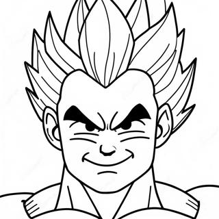 Vegeta Super Saiyan Coloring Page 18131-14772