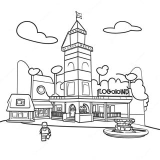 Legoland Coloring Pages