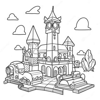 Legoland Coloring Page 18171-14799