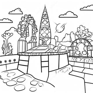 Legoland Coloring Page 18171-14800