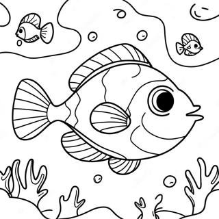 Flounder Coloring Pages