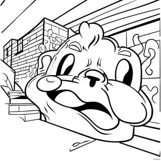 Graffiti Coloring Page 181-146