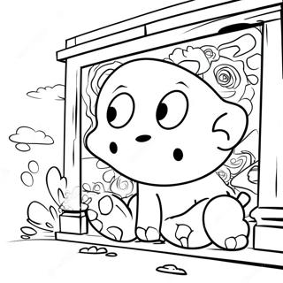 Graffiti Coloring Page 181-148