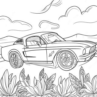 Mustang Coloring Pages