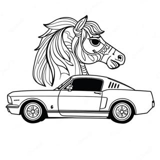 Mustang Coloring Page 18201-14831