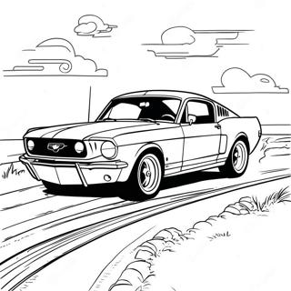 Mustang Coloring Pages