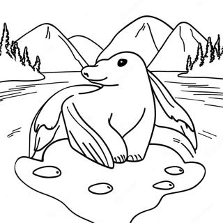 Alaska Wildlife Coloring Page 18221-14844