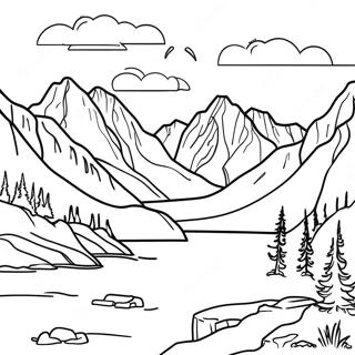 Alaska Coloring Pages