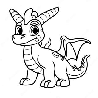 Spyro Coloring Pages