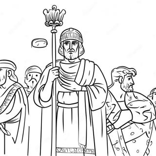 Roman Coloring Pages