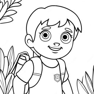 Go Diego Go Coloring Pages