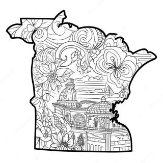 Minnesota Coloring Pages