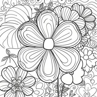 4 H Clover Coloring Page 18391-14983