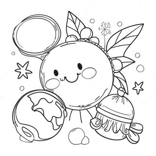 Holidays Around The World Coloring Pages