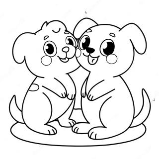 Cute Lol Pets Playing Together Coloring Page 18512-15076