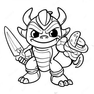 Skylanders Coloring Page 18561-15111