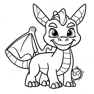 Spyro The Dragon Skylanders Coloring Page 18562-15118