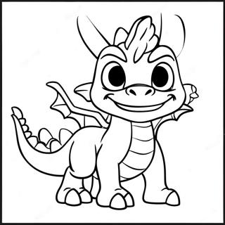 Spyro The Dragon Skylanders Coloring Page 18562-15119