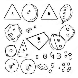 Colorful Kindergarten Math Shapes Coloring Page 18582-15129