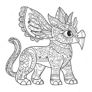 Alebrijes Coloring Pages