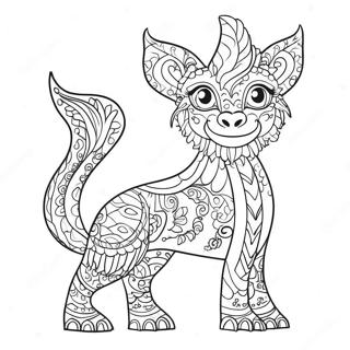 Alebrijes Coloring Page 18601-15147