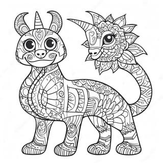 Alebrijes Coloring Pages