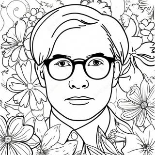 Andy Warhol Coloring Pages