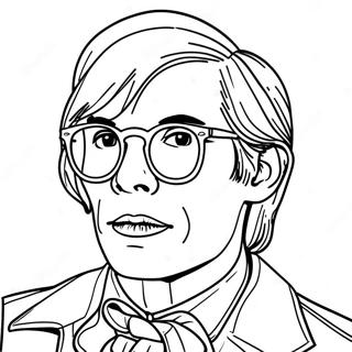 Andy Warhol Coloring Pages