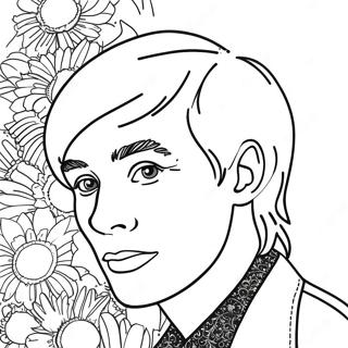 Andy Warhol Coloring Pages