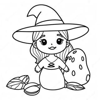 Witchy Coloring Pages