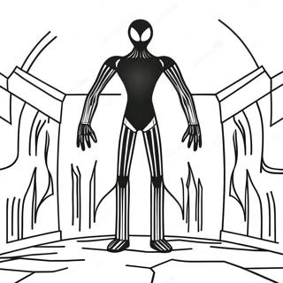 Enderman Coloring Pages